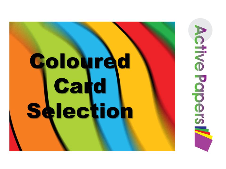 Mixed Coloured Thick Card A5 300gsm 100 sheets