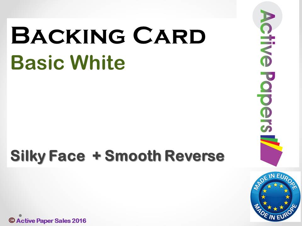 Basic Baking Card 300gsm 200 sheets