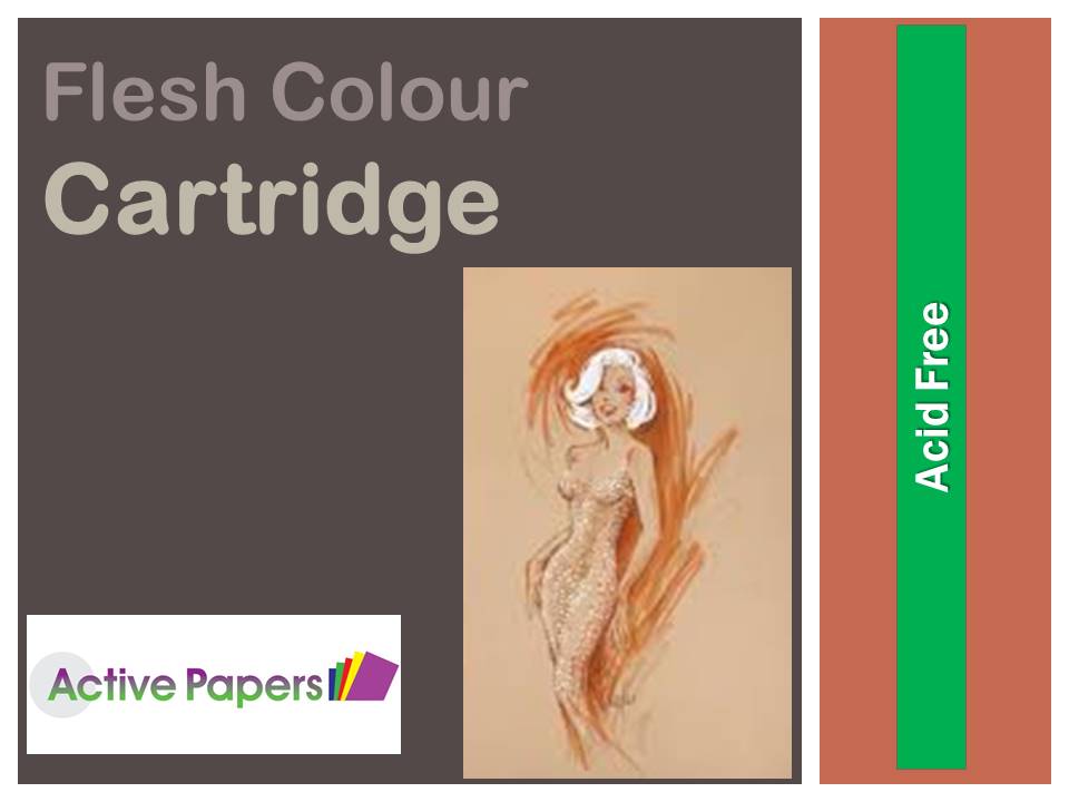 Flesh Coloured Cartridge 170gsm