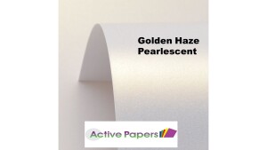 Golden Haze Pearlescent Shimmer 120gsm M085