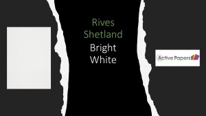 Rives Shetland 120gsm Bright or Natural White  A4014