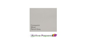 Conqueror Pencil Grey Wove 300gsm M022
