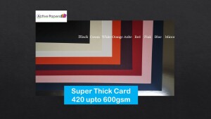 Super THICK Card Colours & White