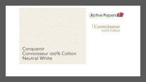 Conqueror Cotton Wove 160gsm Neutral White M065