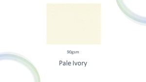 Pale Ivory Wove 90gsm long or Short Grain
