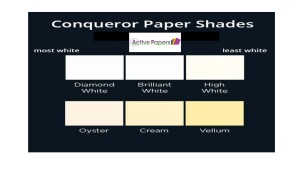 Conqueror Laid 100gsm ALL Whites or Cream