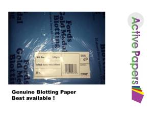 Blotting Paper  Blue 140gsm Fords
