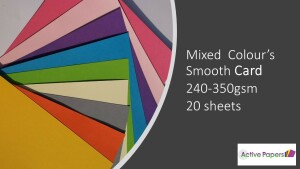 Colour Mix Card 20 sheets 12x12 inch