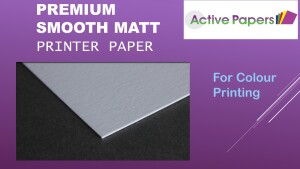 150gsm Smooth White Matt Paper 12x24